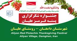 اولین جشنواره شکرگزاری «پسته قرمز علیان»؛ جشن رنگ، عطر و طعم در قلب دامغان | پیوند میراث فرهنگی، کشاورزی و گردشگری | گزارش تصویری