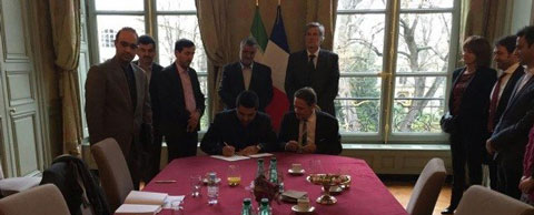 کاوه زرگران و فرانسه